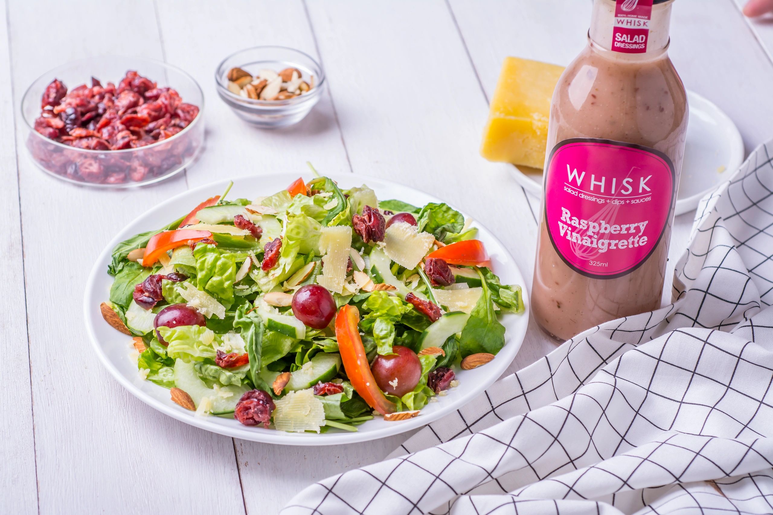 Whisk Salad, Dressing